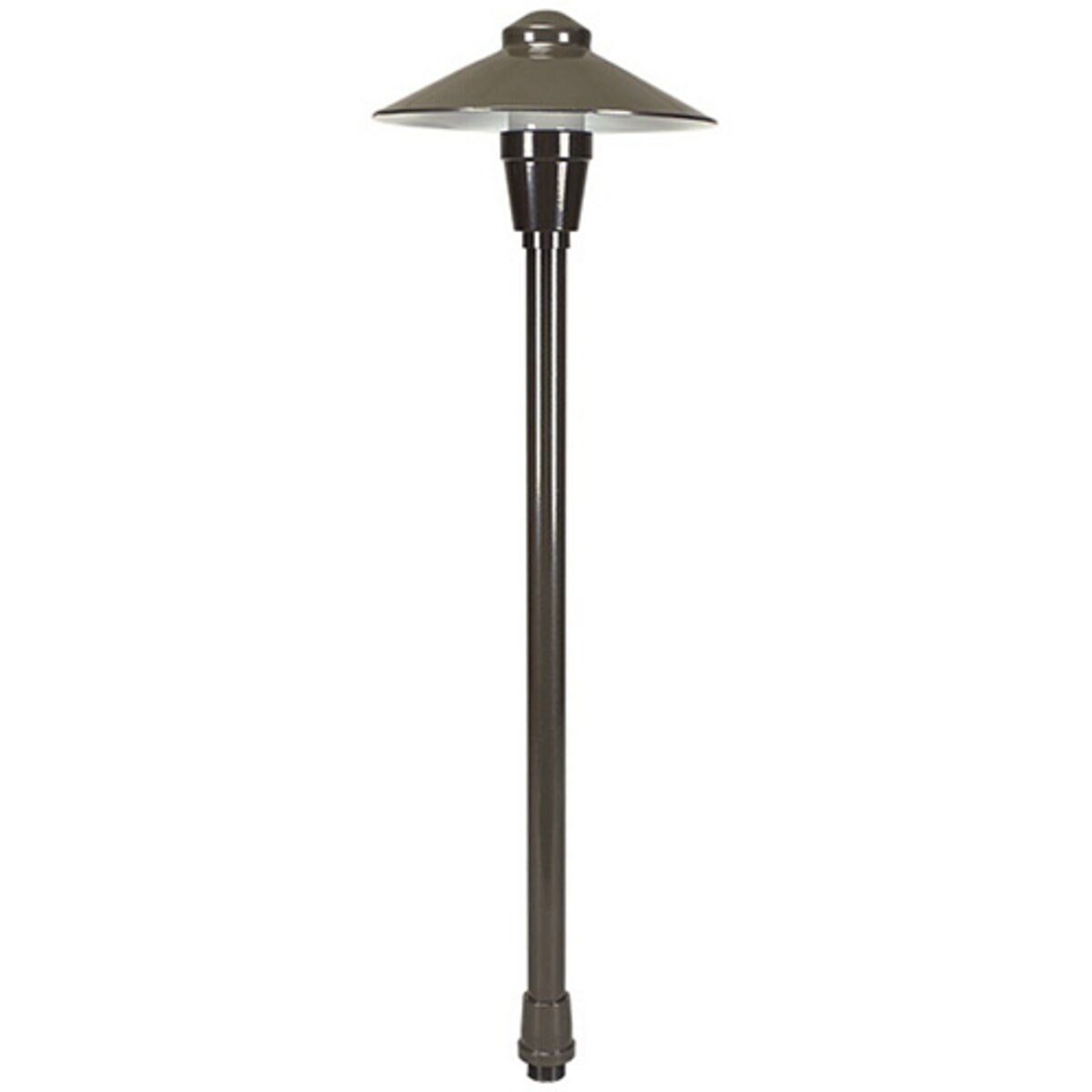 Unique  SOLA-12-L2  Solaris Path/Area Light Brass Housing Weathered Brass Finish 2W 3000K LED