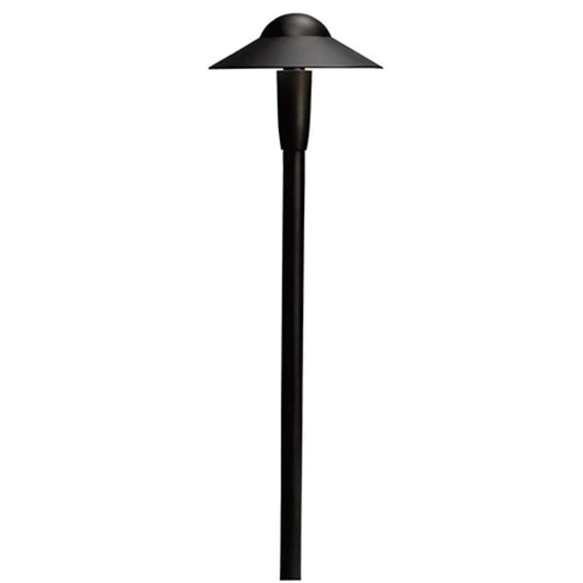 Kichler-15870BKT27R- 15870 Path Light Aluminum Textured Black Finish 4.3W 2700K LED