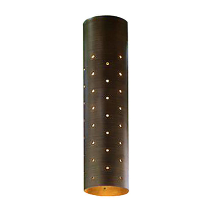 FX VE Down Light Antique Bronze Perforated Sleeve 3LED