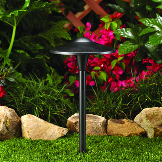 Vista PR-4708 Path Light 18 in. Riser Aluminum Architectural Bronze Finish 2.5W 2950K LED