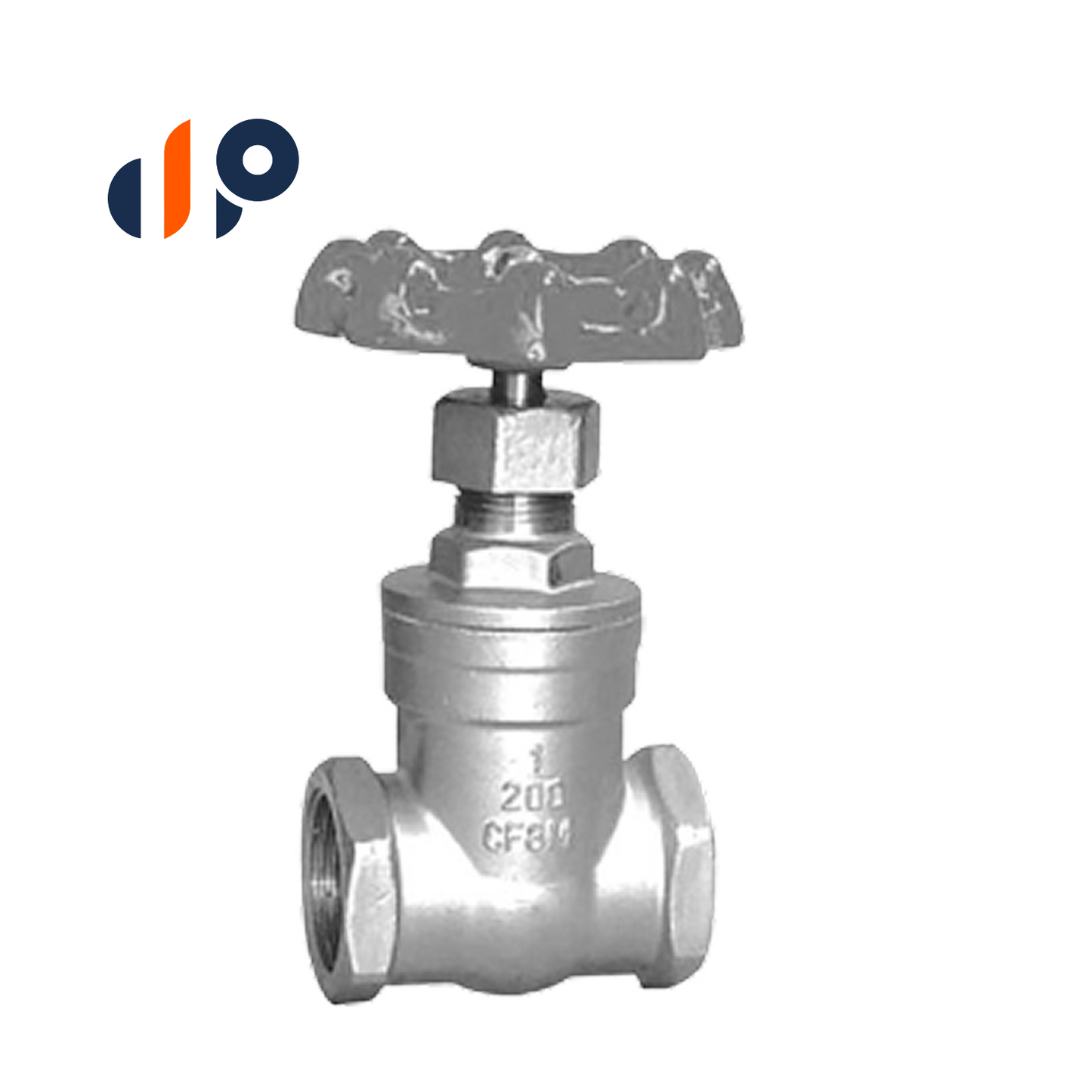 Leemco LGT-1515SS-304-W   Gate Valve 200 PSI 1-1/2 in. Fpt Stainless Steel w/ Hand Wheel