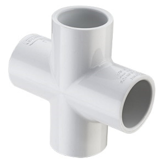 420-007 Sch 40 PVC Cross 3/4 in. Socket | Spears