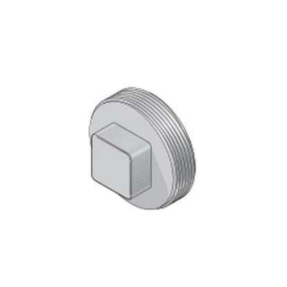 41P8  -NDS PVC S&D Cleanout Plug MPT White 4 in.