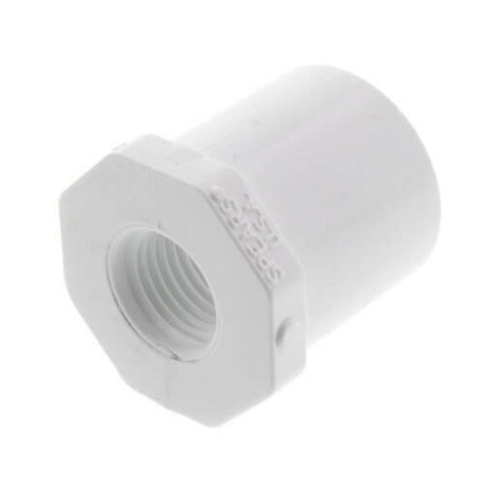 438-421  4 x 2-1/2 Red Bushing Spig x Fipt PVC Fitting | Spears