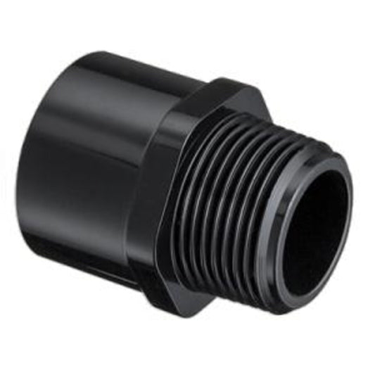 436-005B Sch 40 Black PVC Male Adapter 1/2 in. MIPT x Socket | Spears