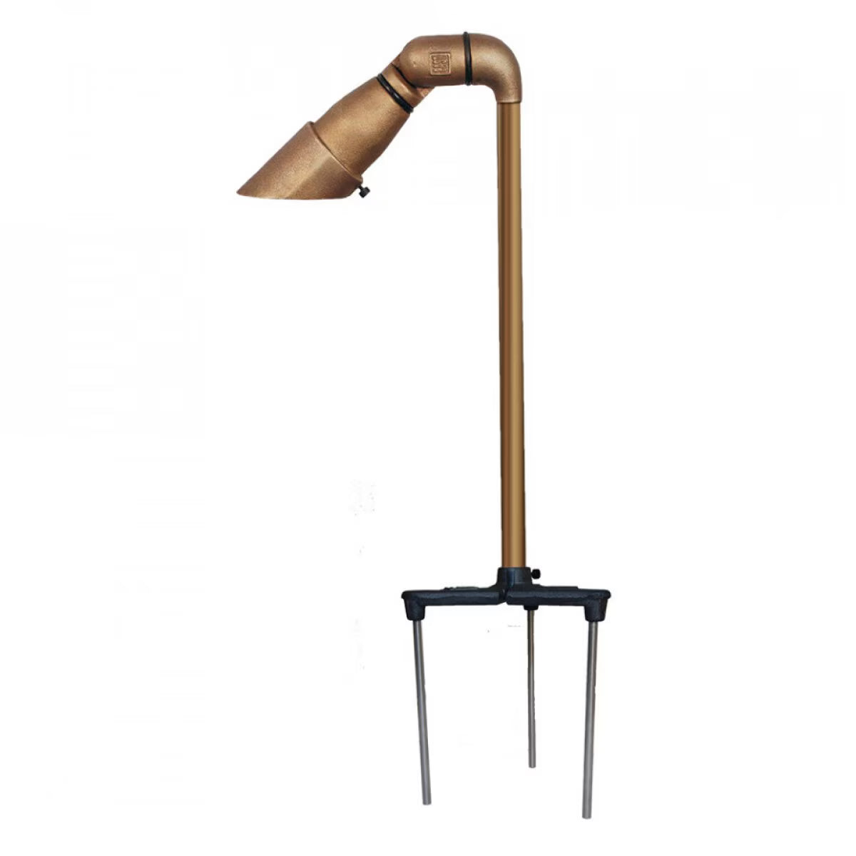 CAST-CBAL1CB- MR-16 Area/Path Light Copper & Bronze Housing Natural Finish No Lamp