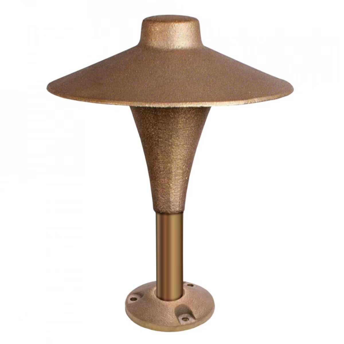 CAST-CCH13CB- Classic Small China Hat Canopy Mount Area Light w/ Small Stem