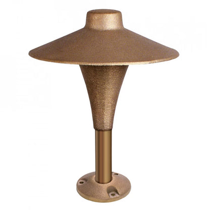 CAST-CCH13CB- Classic Small China Hat Canopy Mount Area Light w/ Small Stem