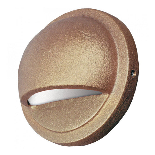 CAST-CDL1LED1- Classic Integrated LED Deck Light Sand Cast Bronze Finish