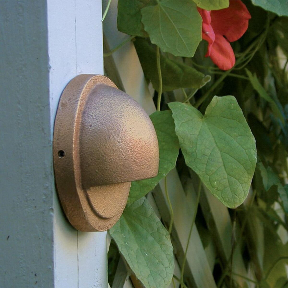 CAST-CDL1LED1- Classic Integrated LED Deck Light Sand Cast Bronze Finish
