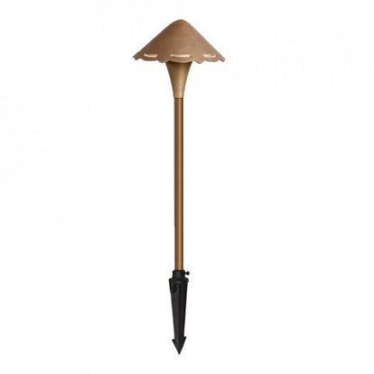 CAST-CNO1CB- New Orleans Area/Path Light Copper & Brass Housing Natural Finish 25W Halogen w/ CSAA