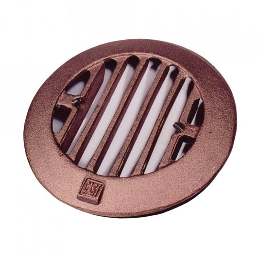 Cast -CWLG1CB-CWL Well Light Bronze Housing Grate Only