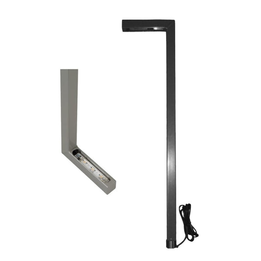 Integral PL24 Paver Accent Light Aluminum Black Finish 3W 2700 LED