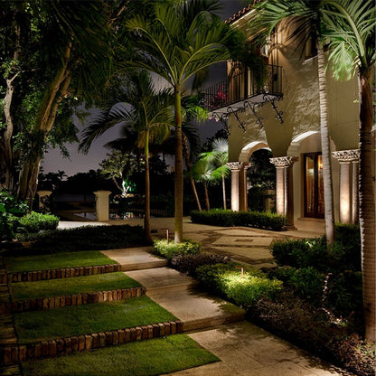 Integral  PL24.200.500.200 PL24 Paver Accent Light Aluminum Black Finish 3W 2700 LED