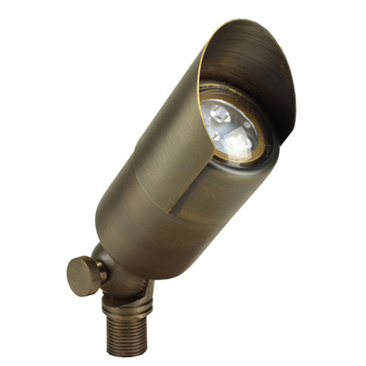 Unique VALC-12-L327   Valor Up Light Brass Housing Weathered Brass 3W 2700K 40 Deg. LED