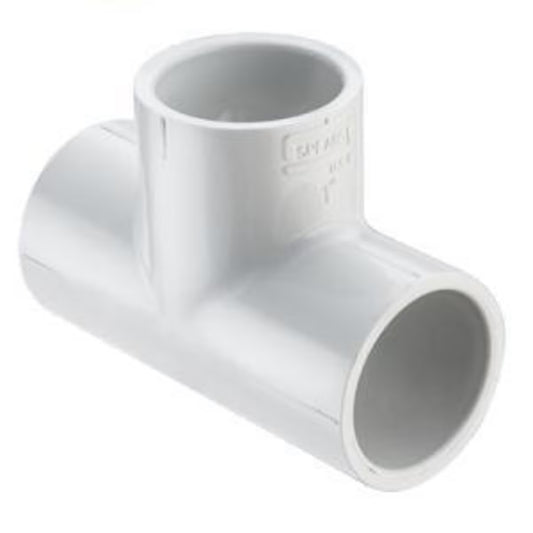 Sch 40 PVC Tee 1/2 in. Socket