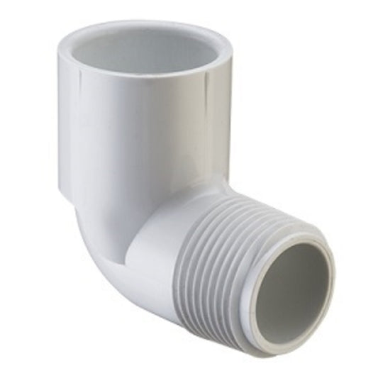 410-007 Sch 40 PVC 90 Degree Street Elbow 3/4 in. MIPT x Socket | Spears