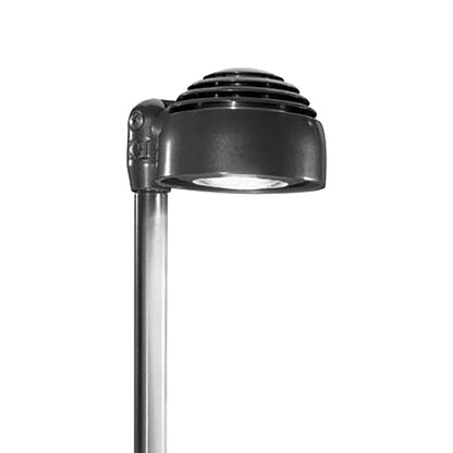 FX RW Path Light Aluminum Riser 12 in. Aluminum Flat Black Finish Luxor ZDC 9.1W 2700K LED