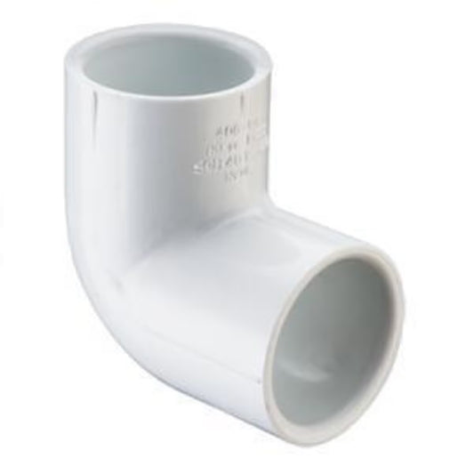 Sch 40 PVC 90 Degree Elbow 1 in. Socket