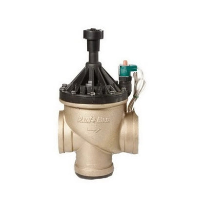 Rain Bird BPES Globe/Angle Scrubber Valve Brass 3 in. w/ Flow Control FIPT x FIPT