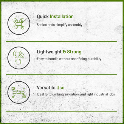 429-012 Sch 40 PVC Coupling 1-1/4 in. Socket | Spears