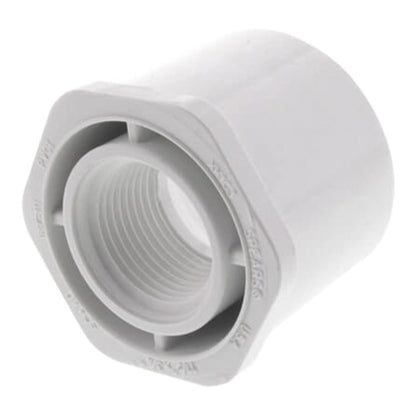 438-210 Sch 40 PVC Reducer Bushing Flush Style 1-1/2 in. x 3/4 in. Spigot x FIPT | Spears