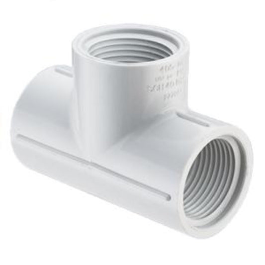 405-005 Sch 40 PVC Tee 1/2 in. FIPT |Spears