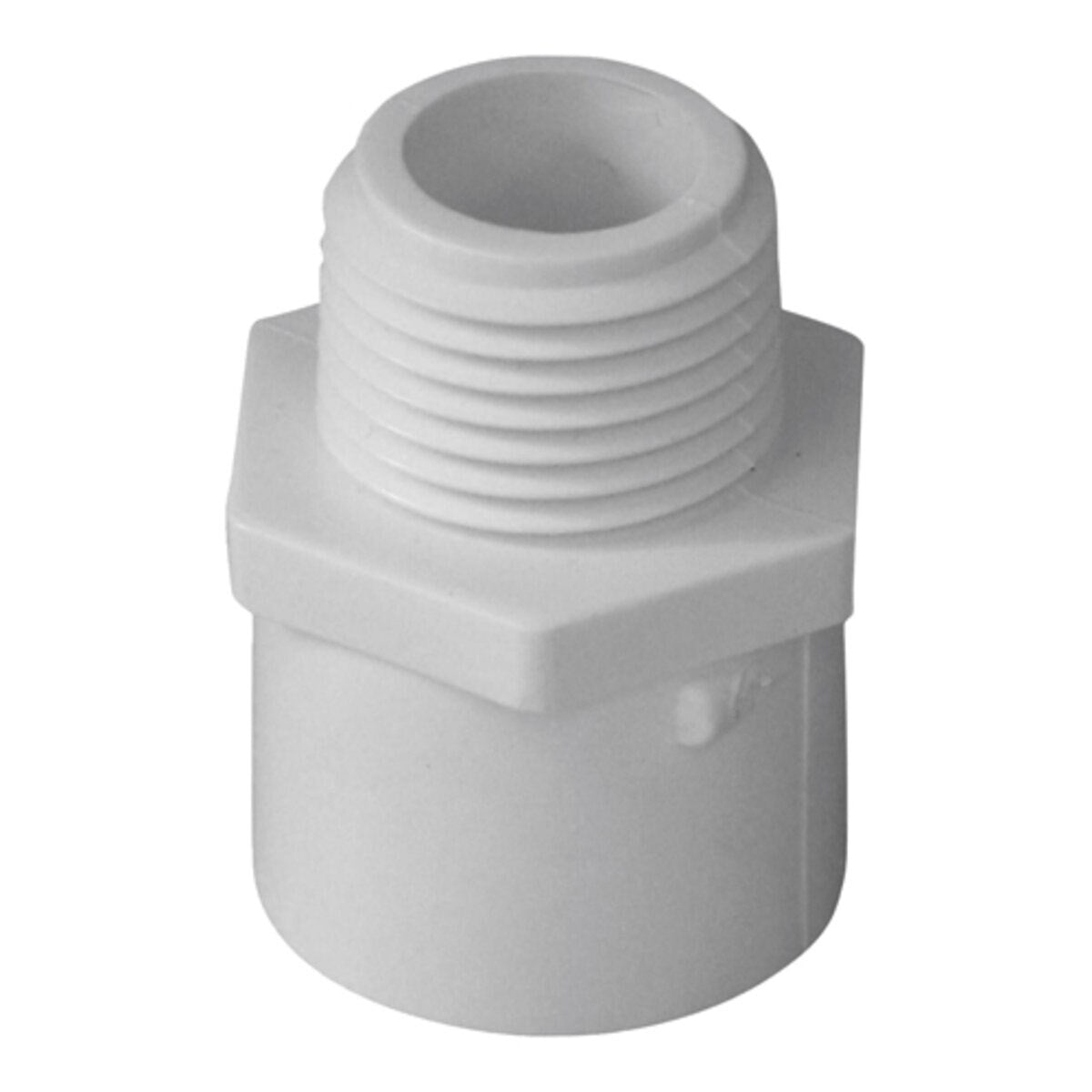436-132 Sch 40 PVC Reducing Male Adapter 1 in. x 1-1/4 in. MIPT x Socket | Spears