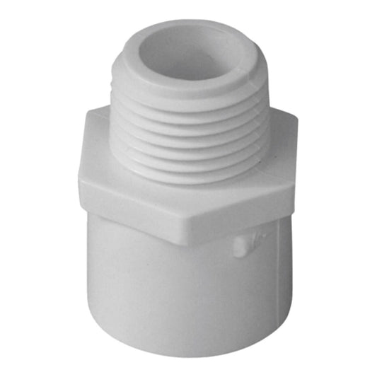 436-132 Sch 40 PVC Reducing Male Adapter 1 in. x 1-1/4 in. MIPT x Socket | Spears