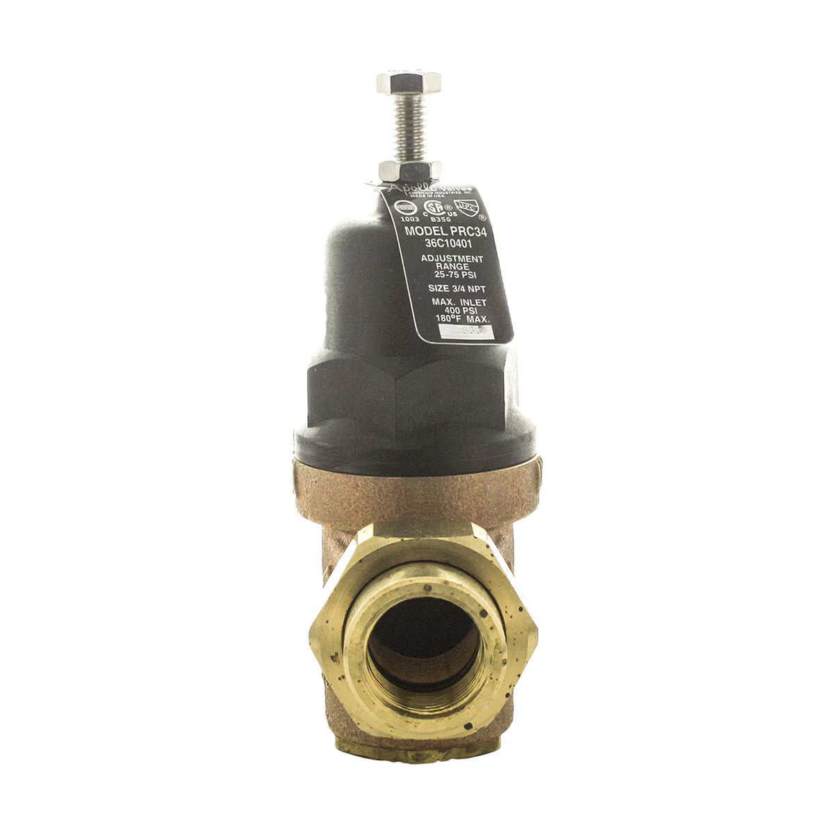 Apollo Conbraco Compact Pressure Reducing Valve 3/4 in.