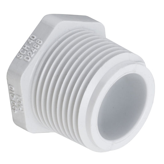 Sch 40 PVC Plug 1-1/2 in. MIPT  450-015