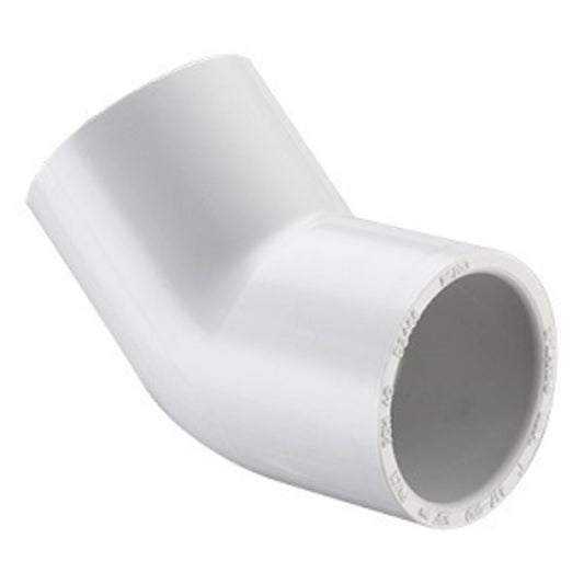 Sch 40 PVC 45 Degree Elbow 3/4 in. Socket