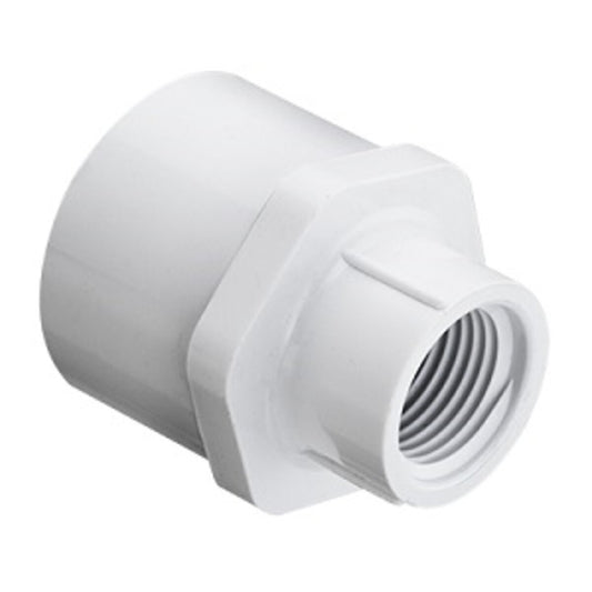 435-101 Sch 40 PVC Reducing Female Adapter 3/4 in. x 1/2 in. Socket x FIPT | Spears