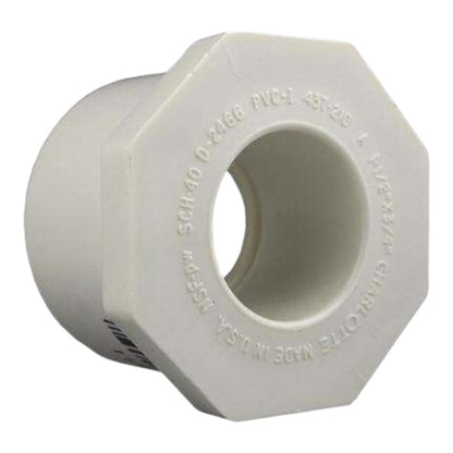 437-130 Sch 40 PVC Reducer Bushing Flush Style 1 in. x 1/2 in. Spigot x Socket | Spears