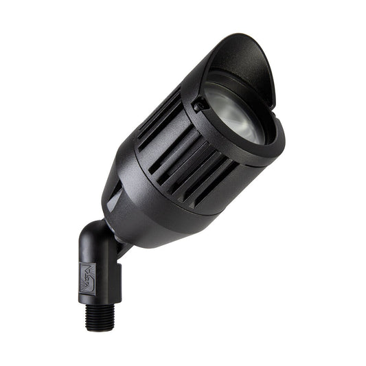 Vista  GR-3106-B-9.5-W-MF  Up Light Aluminum Housing Black 9.5W 3000K 3 in. x 3-3/16 in. x 7-3/8 in. Medium Flood LED