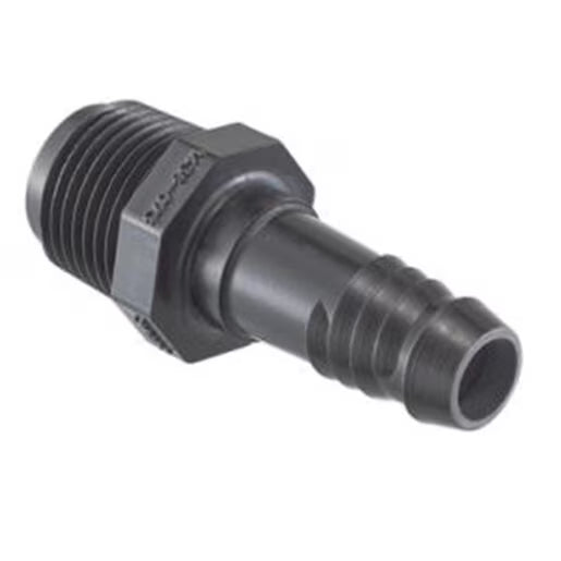 Spears Reduction Male Adaper White PVC 1/2 in. x 3/8 in. Mipt x Socket