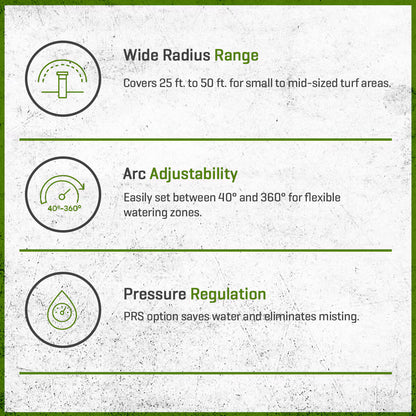 Rain Bird 5004 Part-Circle Rotor 4 in. Riser