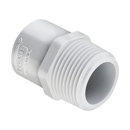 (10) Pack  436-101 Sch 40 PVC Reducing Male Adapter 3/4 in. x 1/2 in. MIPT x Socket | Spears