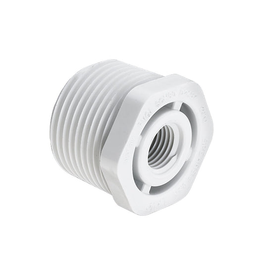 439-166  1-1/4 x 1/2 PVC Reducing Bushing Mpt x Fpt SCH 4 | Spears