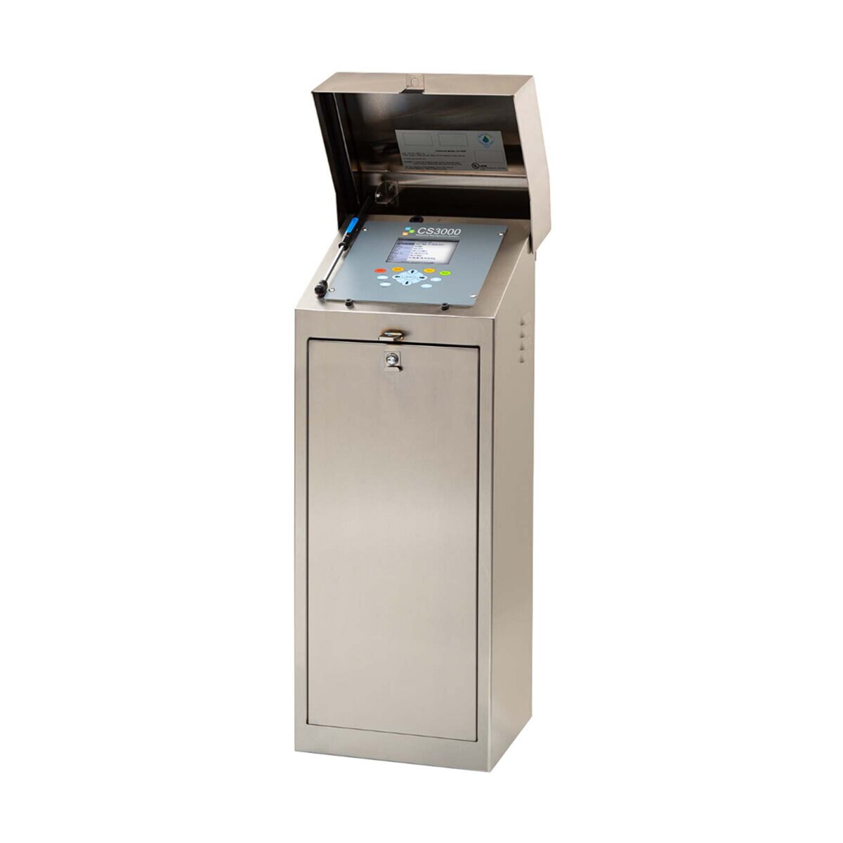 (2) CS3000 weather-based irrigation controllers w/ 8-conv. wired station outputs SSE stainless-steel encl.