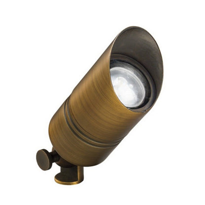 Kichler -15475CBR-15475 LED Up Light Centennial Brass Housing 12V, No Lamp Included - 35W MR16 Compatible, Ground Mount, Dimensions 5-1/5 in. x 2-1/4 in.