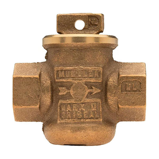 Mueller  MH10283NF  Ball Curb Stop Valve Lead Free 3/4 in. x 3/4 in. Fip