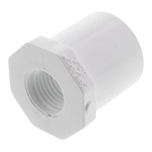 438-291 Sch 40 PVC Reducer Bushing Flush Style 2-1/2 in. x 1-1/2 in. Spigot x FIPT | Spears