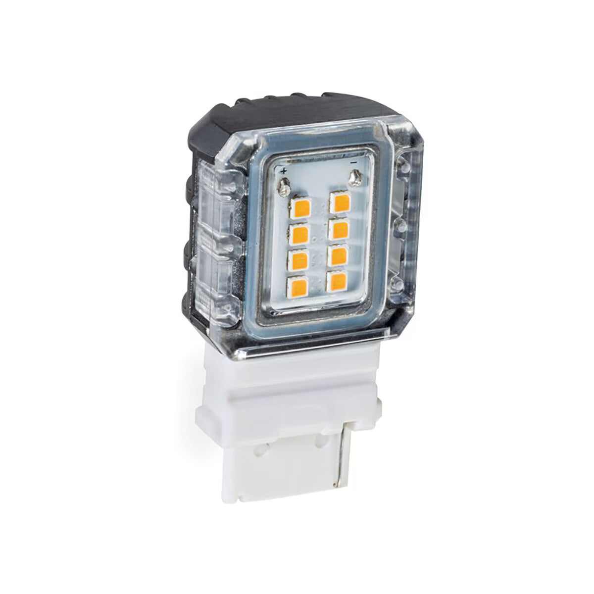 18123  Kichler Landscape Series S8 Wedge LED Lamp, 1.5W, 3000K, Clear, 12V, Aluminum Housing, 120° Beam Angle, Dimensions: 1-3/4 in. H x 3/4 in. L x 1 in. W