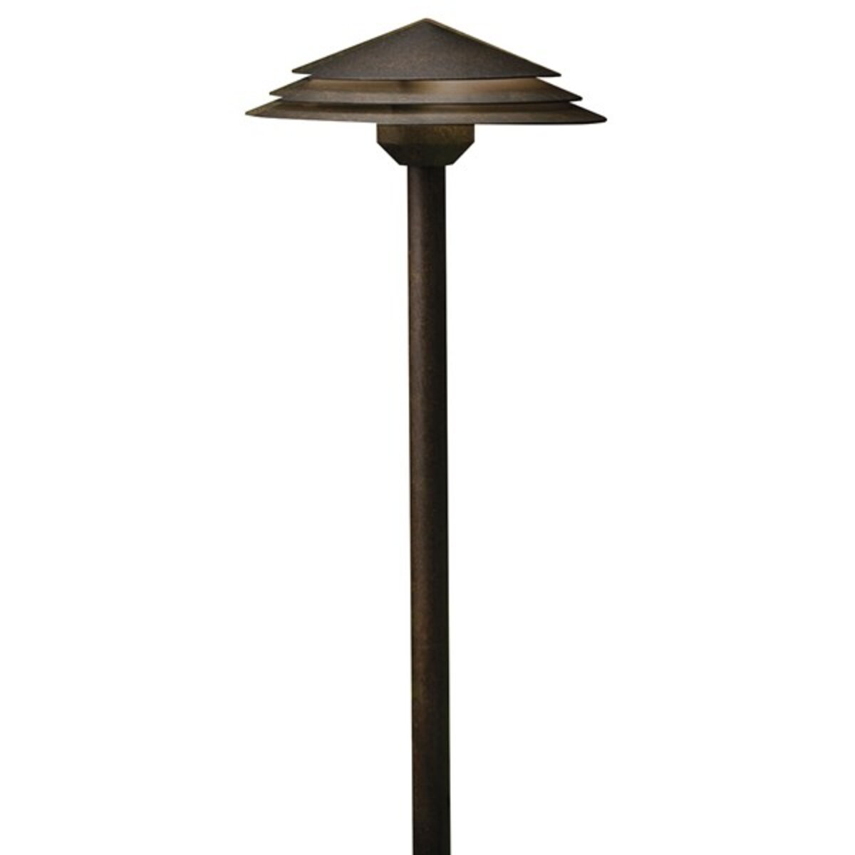 Kichler 16124AGZ27  16124 Path Light Aluminum Aged Bronze Finish 3.8W 2700K LED