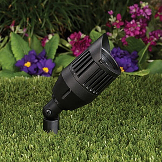 Vista Tree Mount Junction Box 3106 Up Light Aluminum Housing Black 9.5W 3000K LED