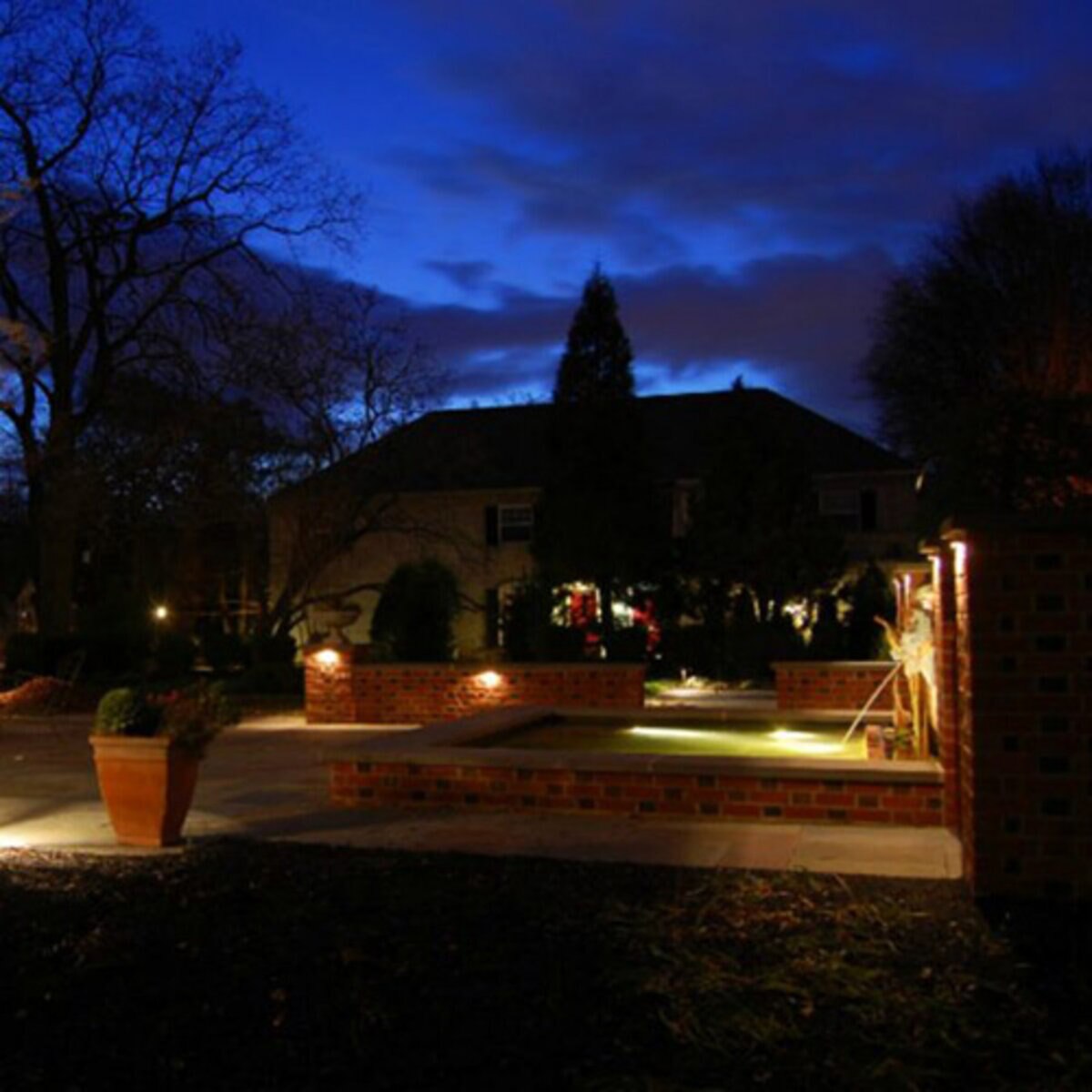 Integral Il4Hardscape Light Clay 2700K LED 4 in.