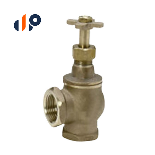 Champion  300RS-200Y  Angle Valve with Union Yellow Brass 2 in. FIPT Rising Swivel