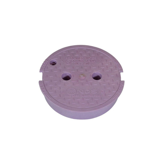 10 in. Round Overlapping Cover - Reclaimed Water