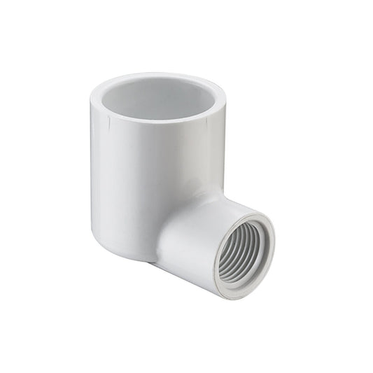 407-251 PVC Fitting 2 in. x 1-1/2 in. Red 90 Degree Ell Soc x Fipt | Spears